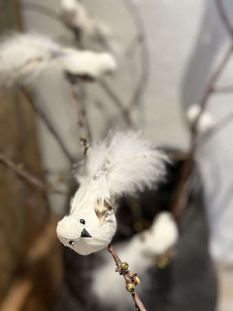 påskepynt fugle sandgaarden