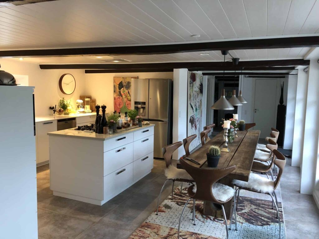 Et hyggeligt køkken er for mig...