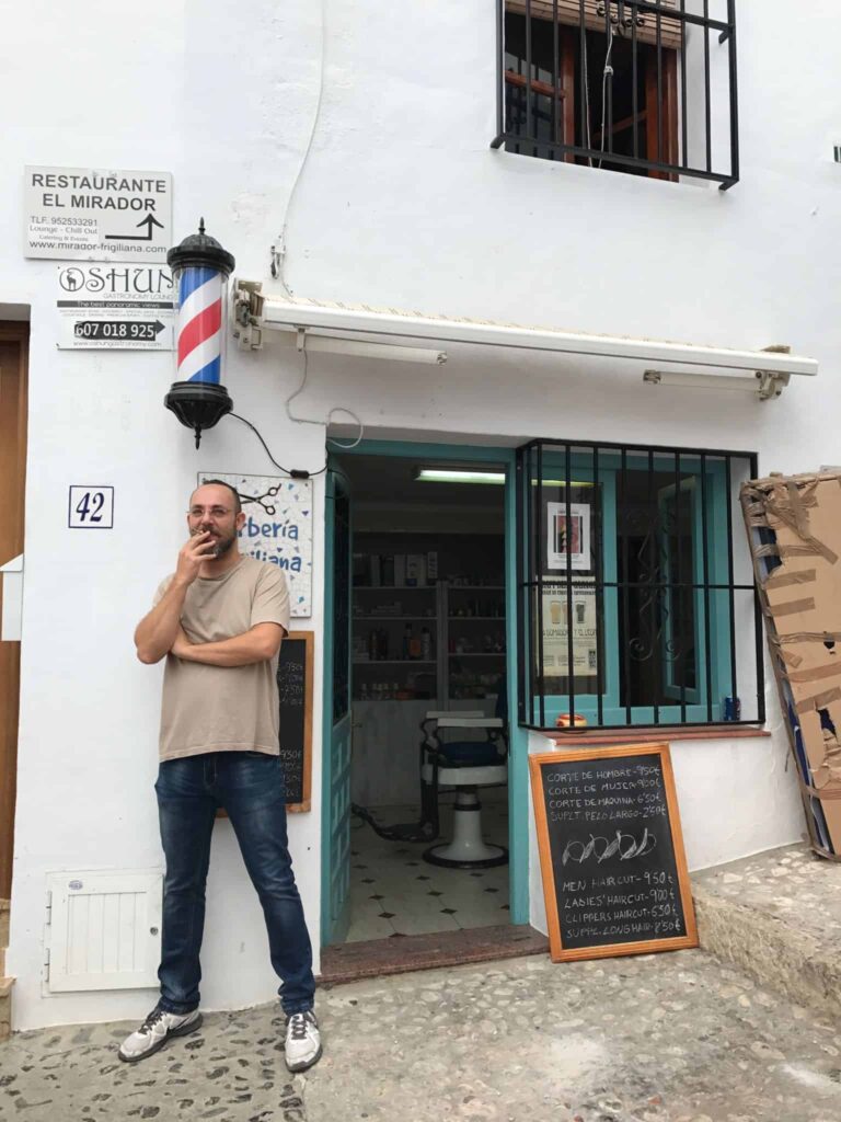 Barberen i Frigiliana og andre hyggelige ting