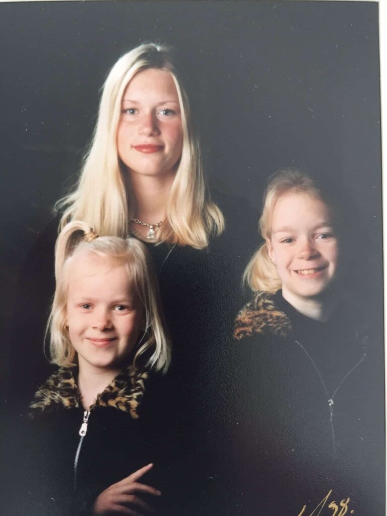 Da mine døtre var små....var jeg M E G E T ung!