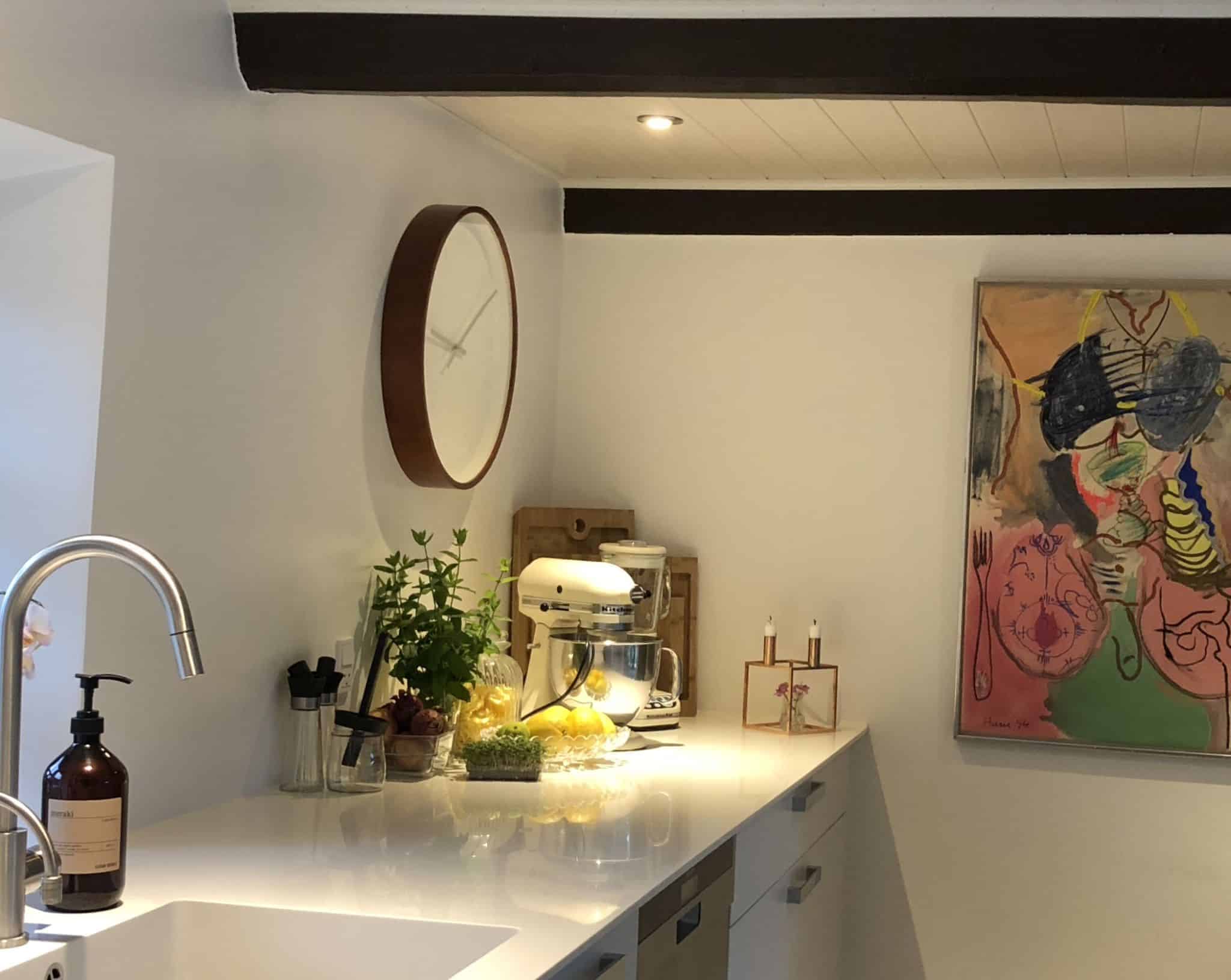 Et hyggeligt køkken er for mig...