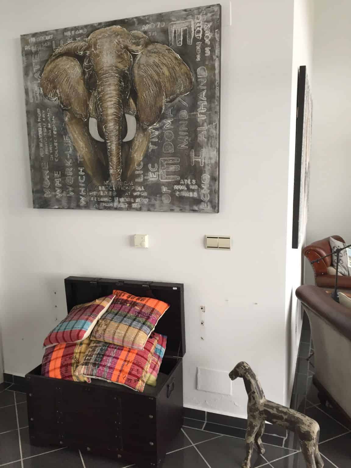 1. sal på Bjerget - før og efter!