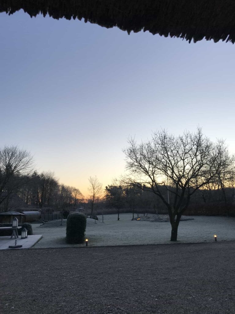 Søndag var udedag i haven!