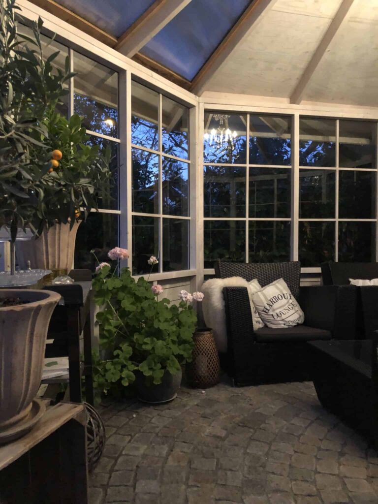 Sandgaarden i efteråret - og endnu en flyvetur!!