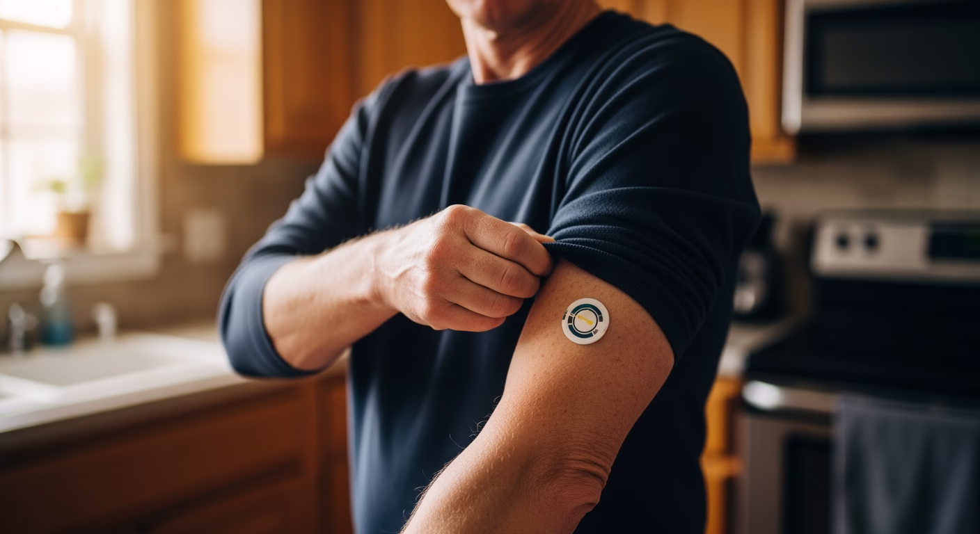 Novo Nordisk stock analysis diabetes patient using continuous glucose monitor