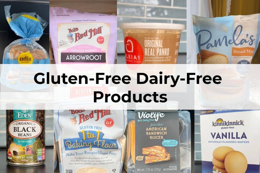 gluten-free dairy-free products
