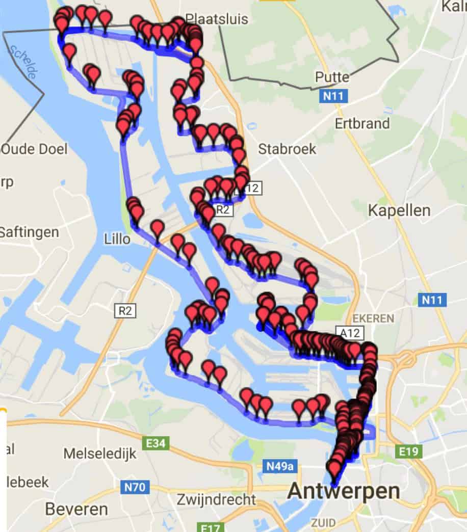 Havenroute Antwerpen