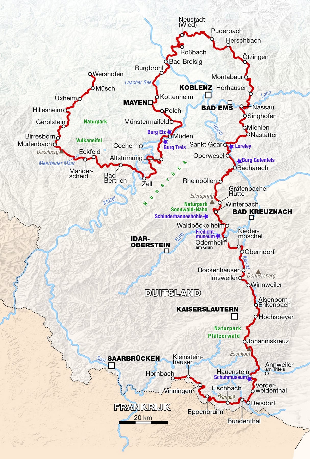 Rijnland-Palts Duitsland