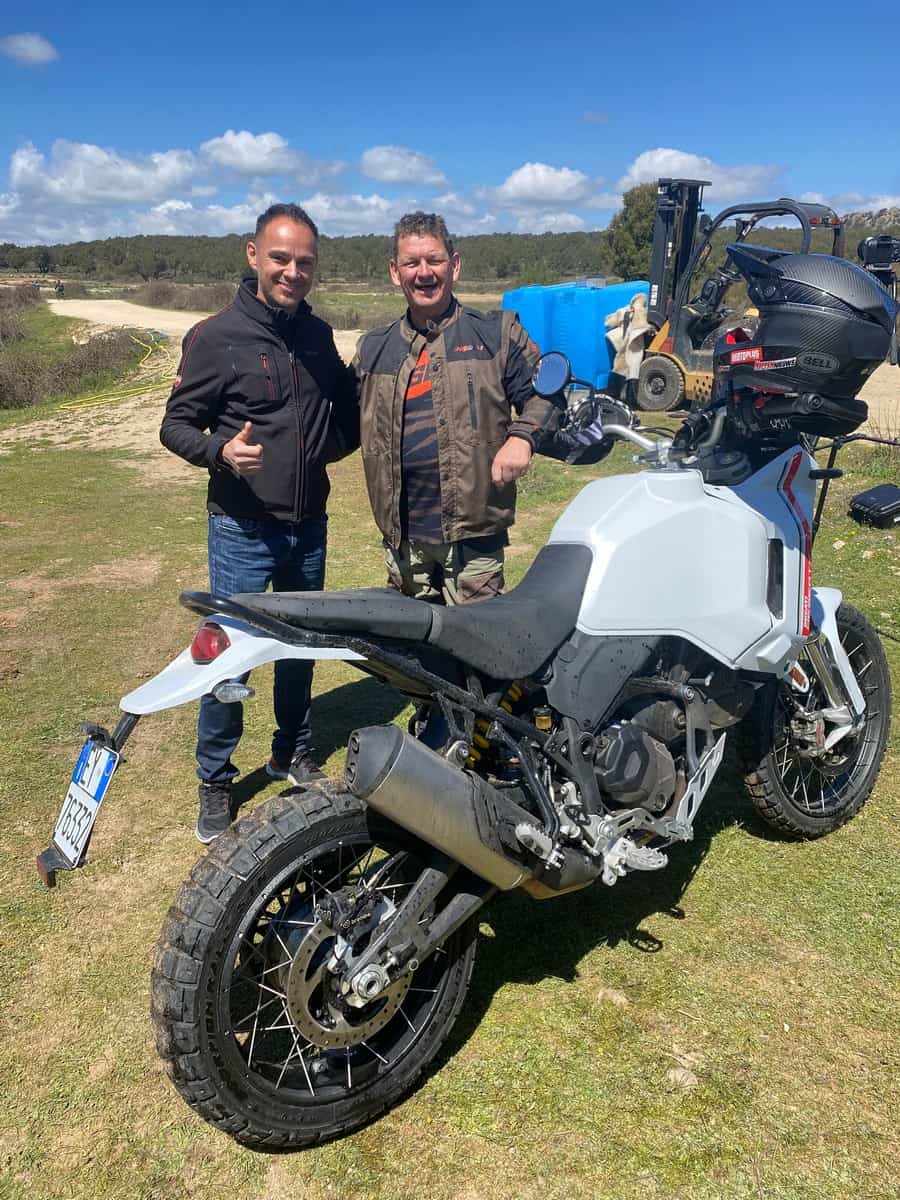 Eerste Test Ducati DesertX