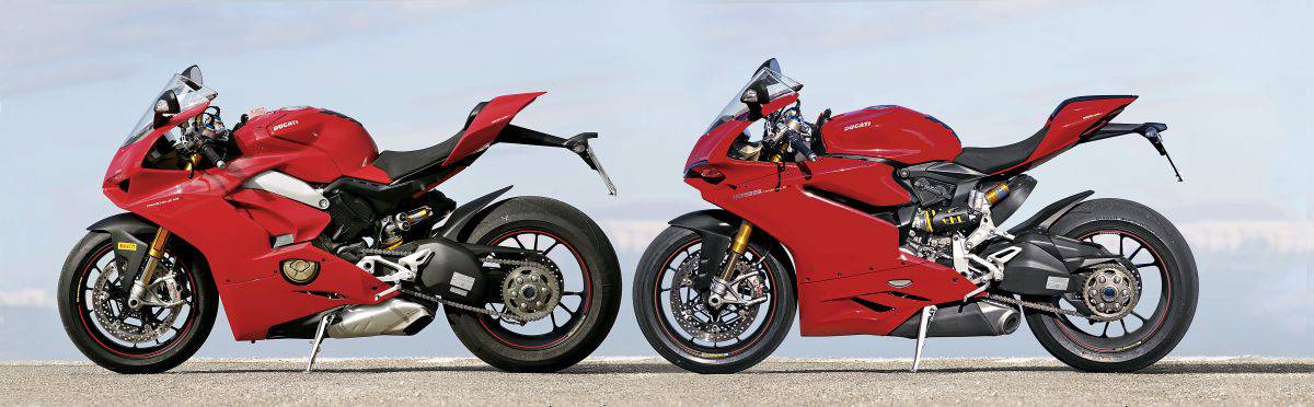 Vergelijkingstest Ducati 1299 Panigale S - Ducati Panigale V4 S