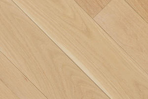 American white oak hardwood flooring — installed by Mr. Hardwood Inc.