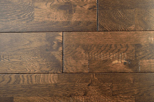 hand scraped white oak hardwood