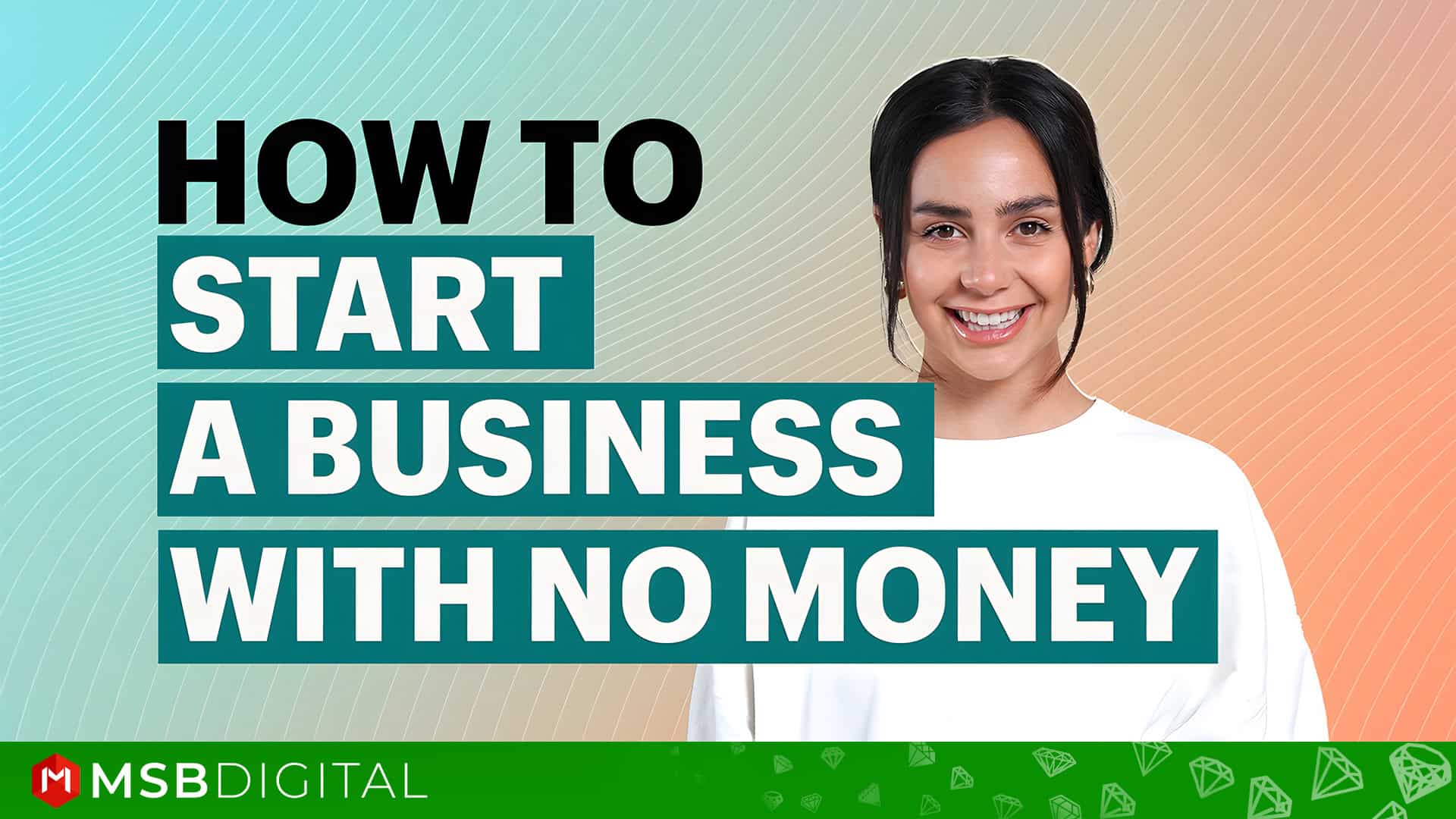 start business with no money