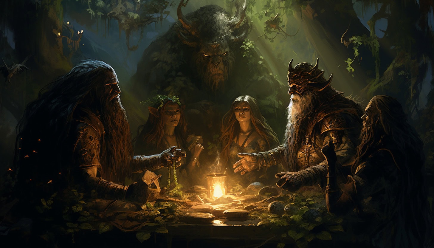 Mtg druids witches shamans