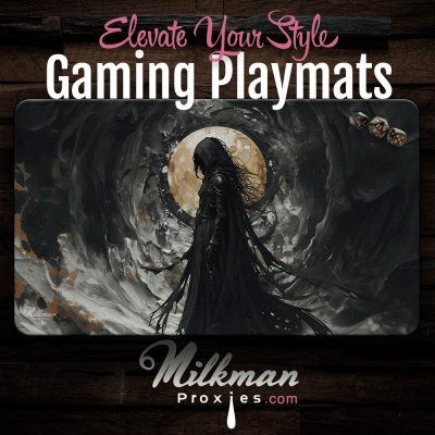 Mtg Wraith Playmat - Wraith Gaming Deskmat