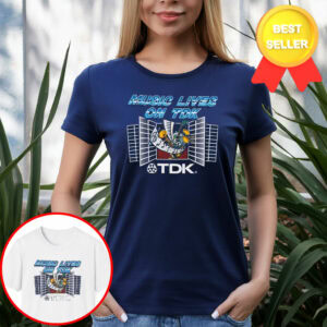 Music Lives On TDK Comfort Color Shirt