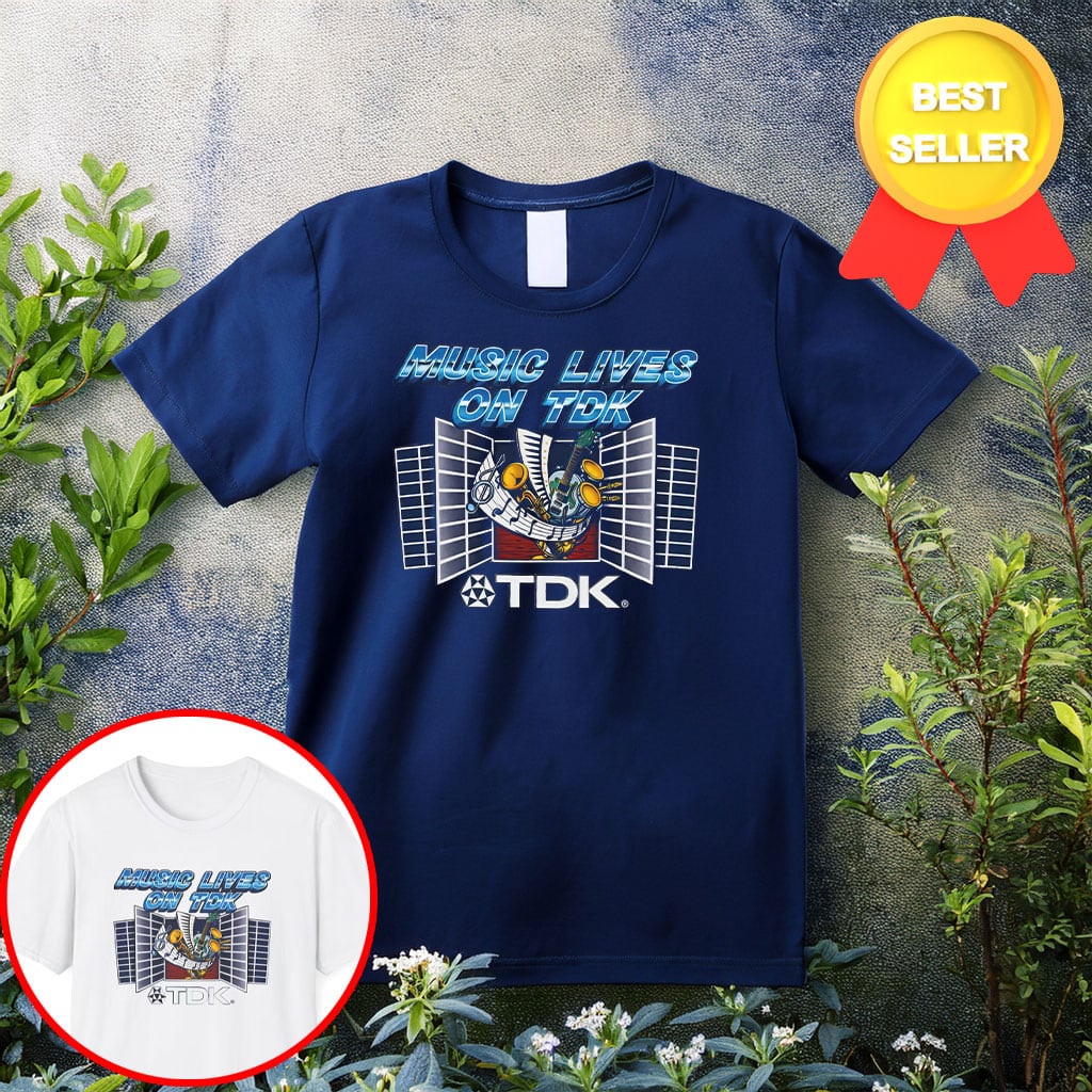 Music Lives On TDK Comfort Color Shirt