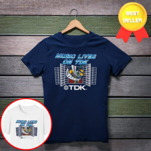 Music Lives On TDK Crewneck Sweatshirt