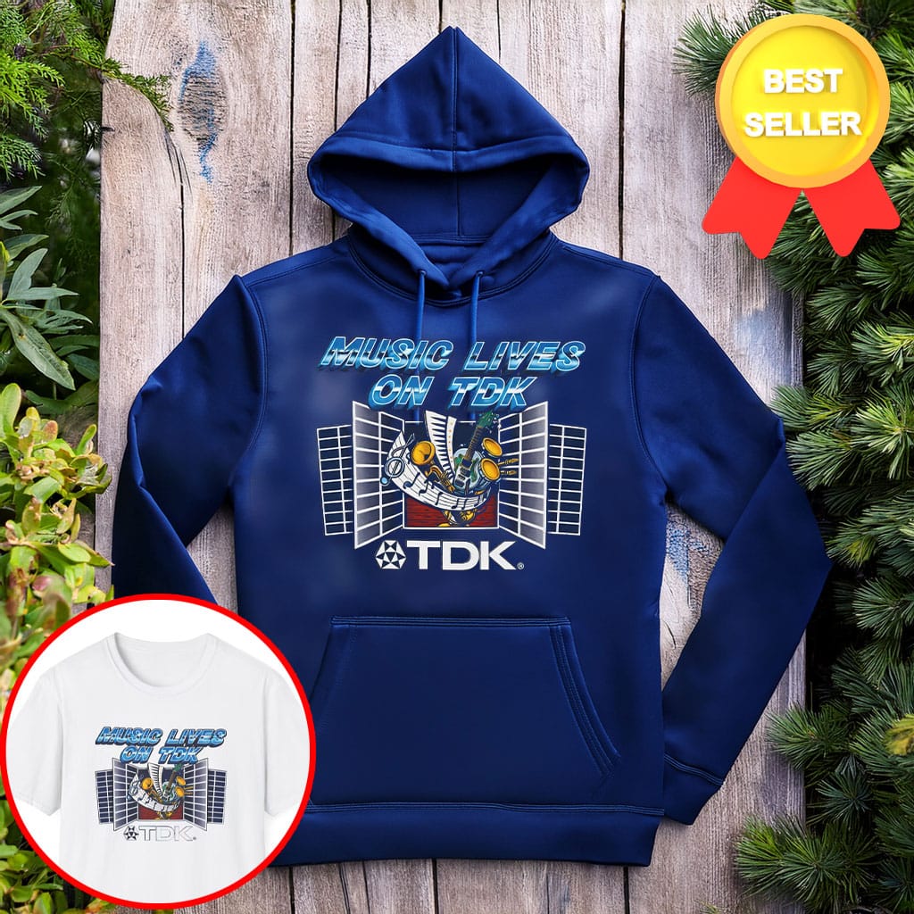 Music Lives On TDK Crewneck Sweatshirt