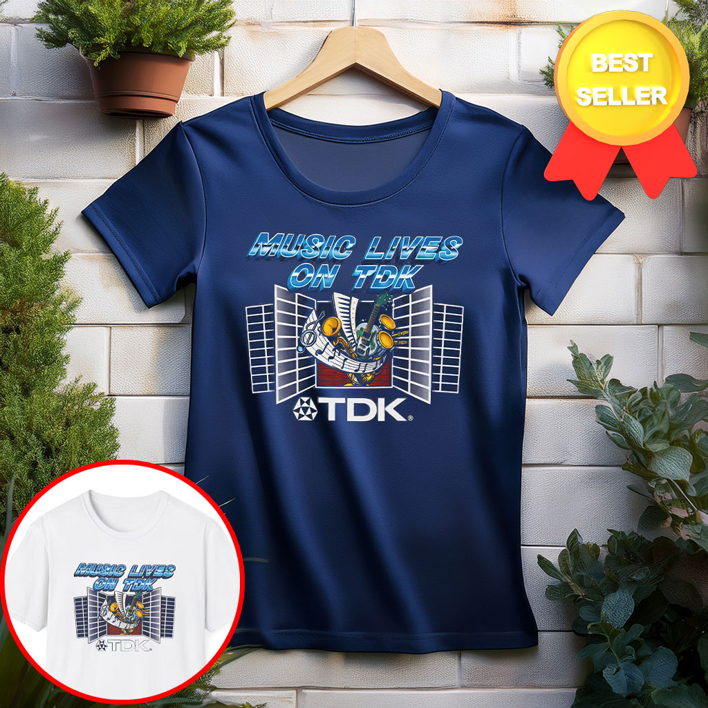 Music Lives On TDK Crewneck Sweatshirt