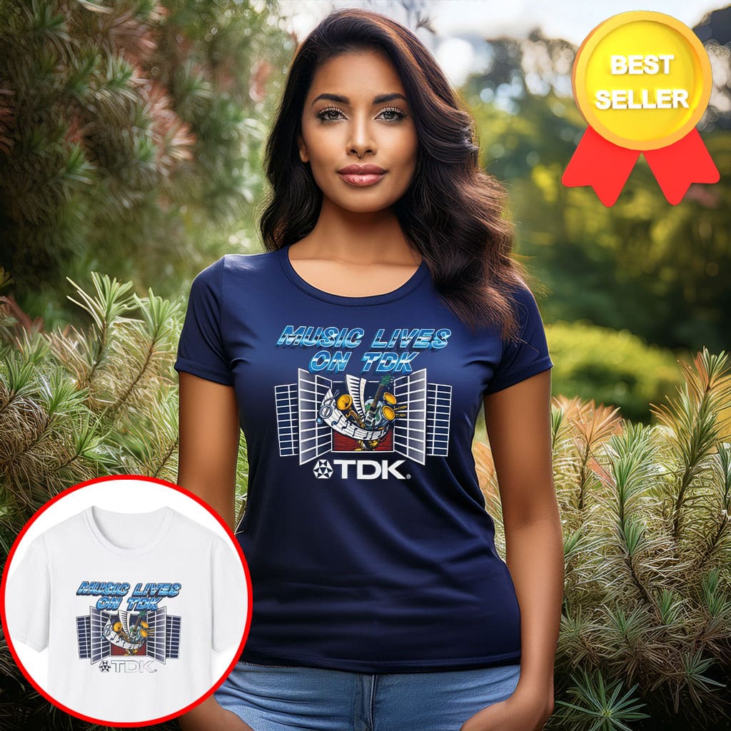 Music Lives On TDK T-Shirt