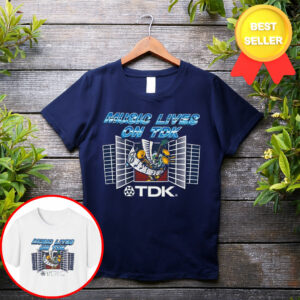 Music Lives On TDK T-Shirt