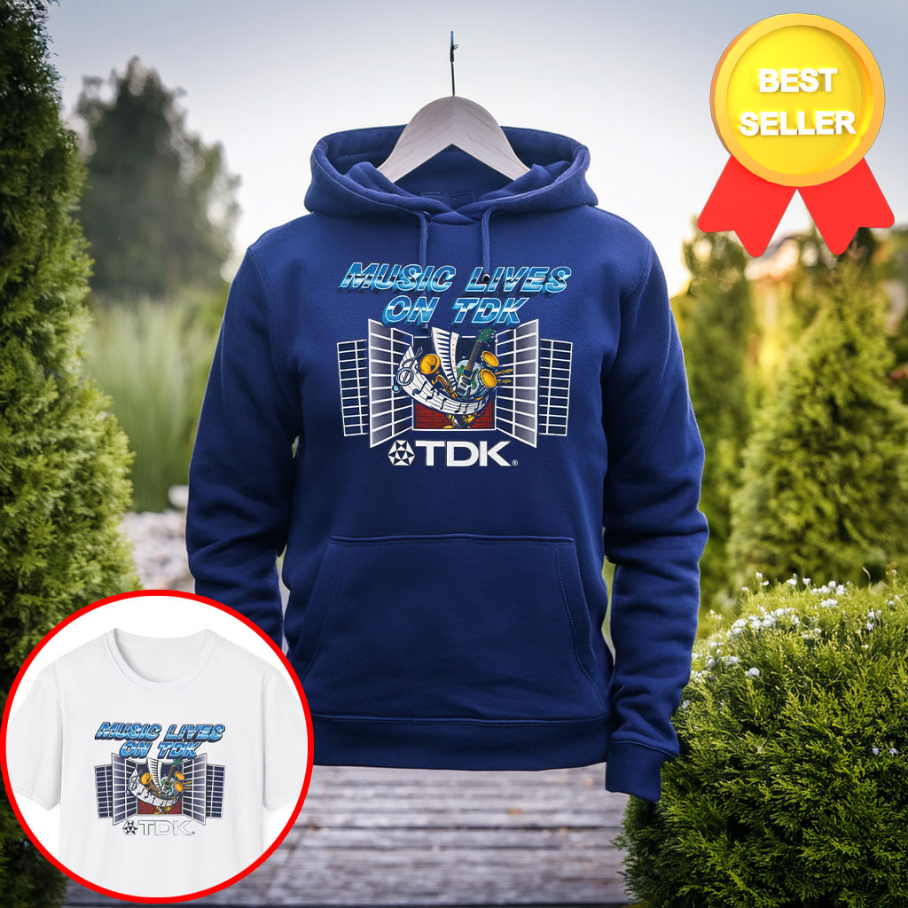 Music Lives On TDK T-Shirt