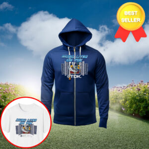 Music Lives On TDK Zip Hooded Sweatshirt