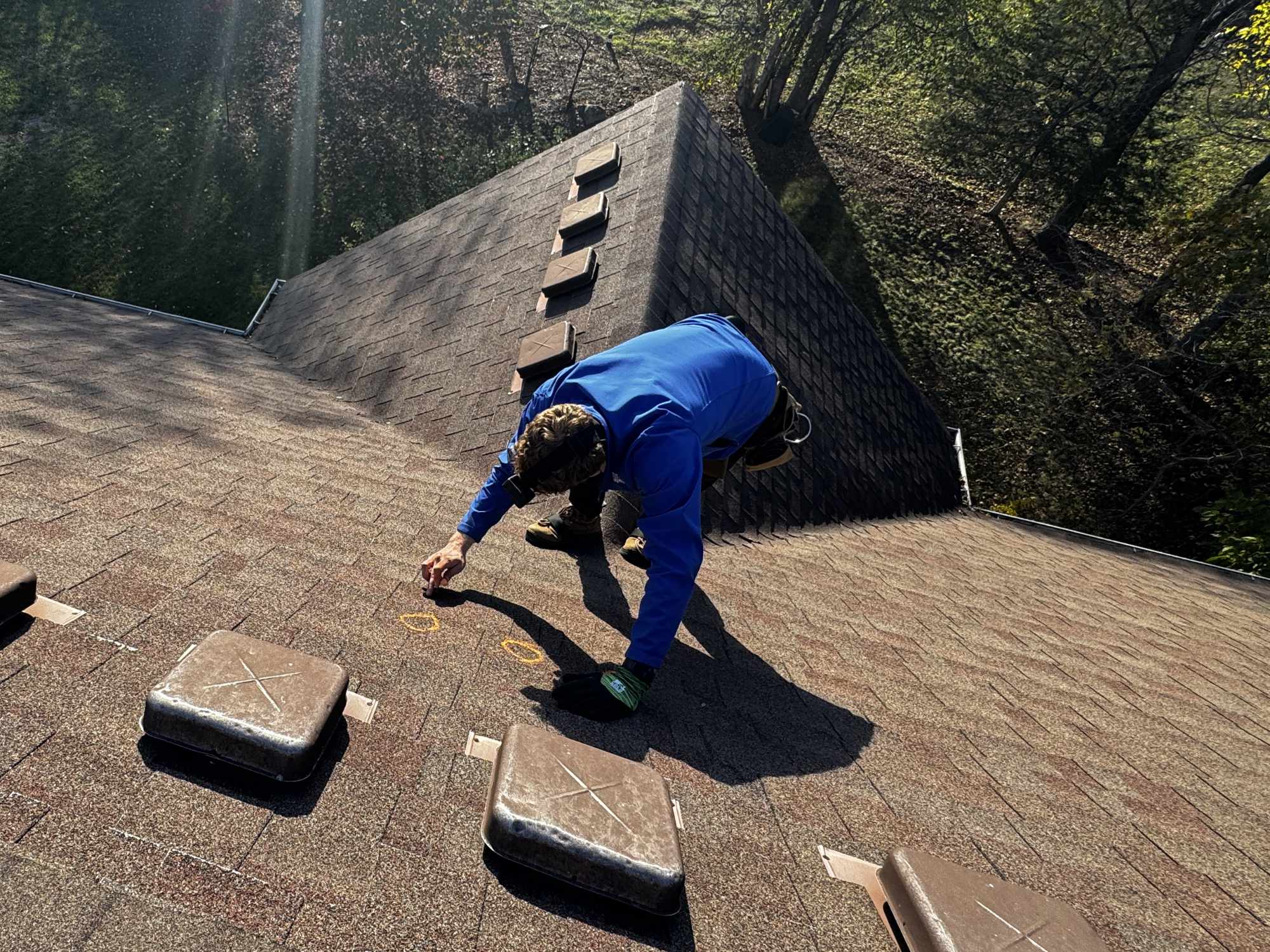 High-quality roofing repair services for shingle roofs by experienced Midwest Roofing team.