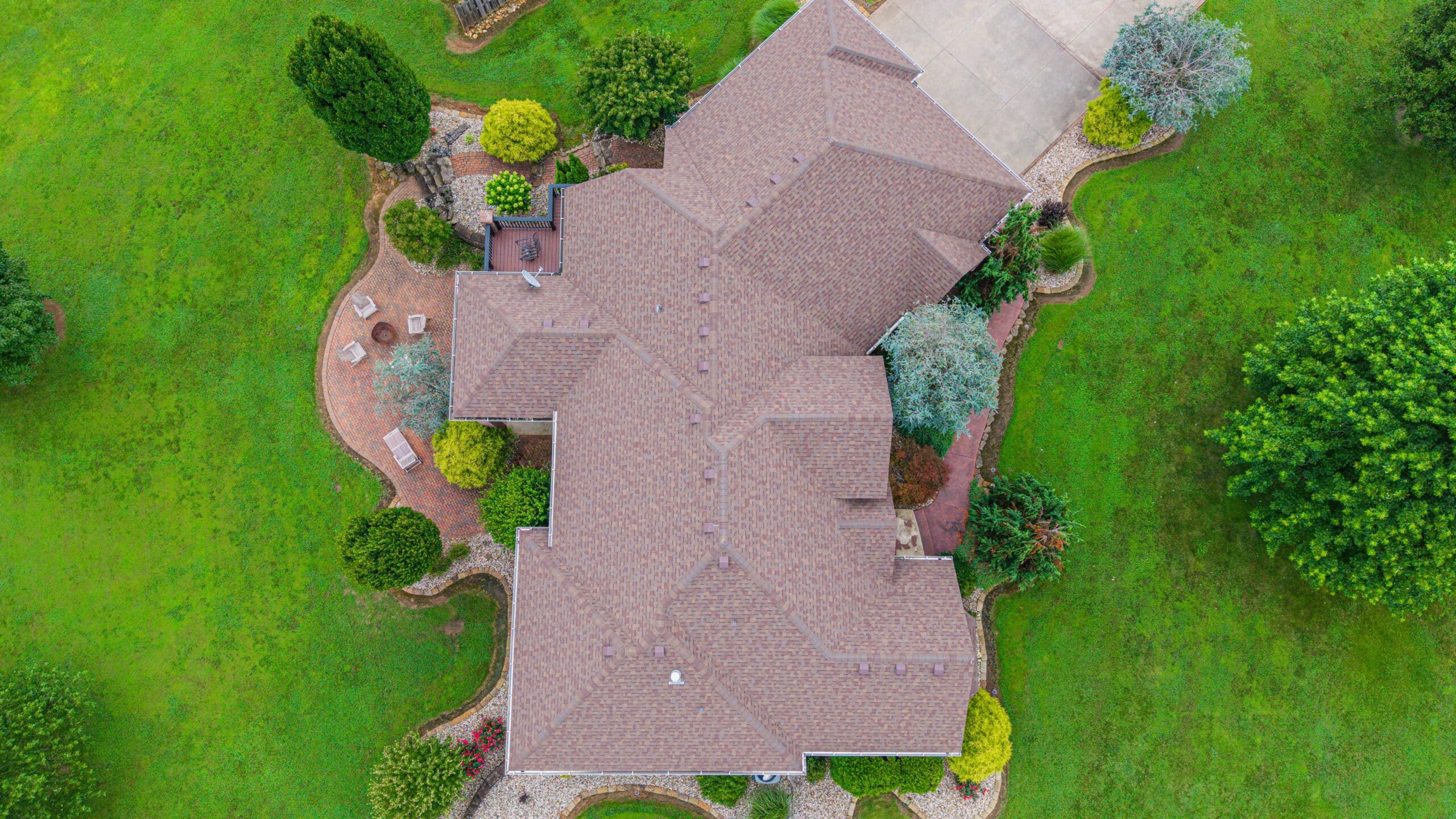 Residential roofing installation with durable shingles and professional craftsmanship.