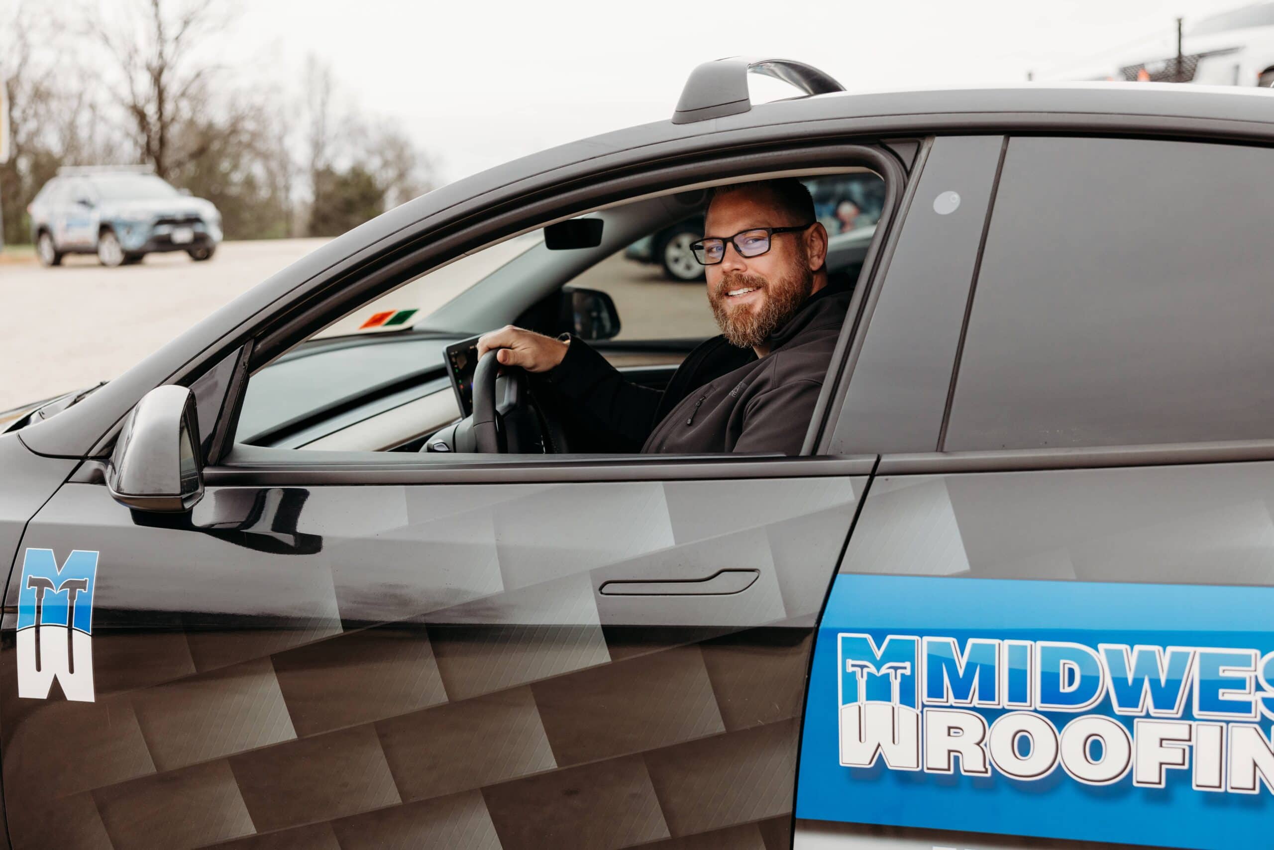 Roofing industry career ride along with Midwest Roofing.