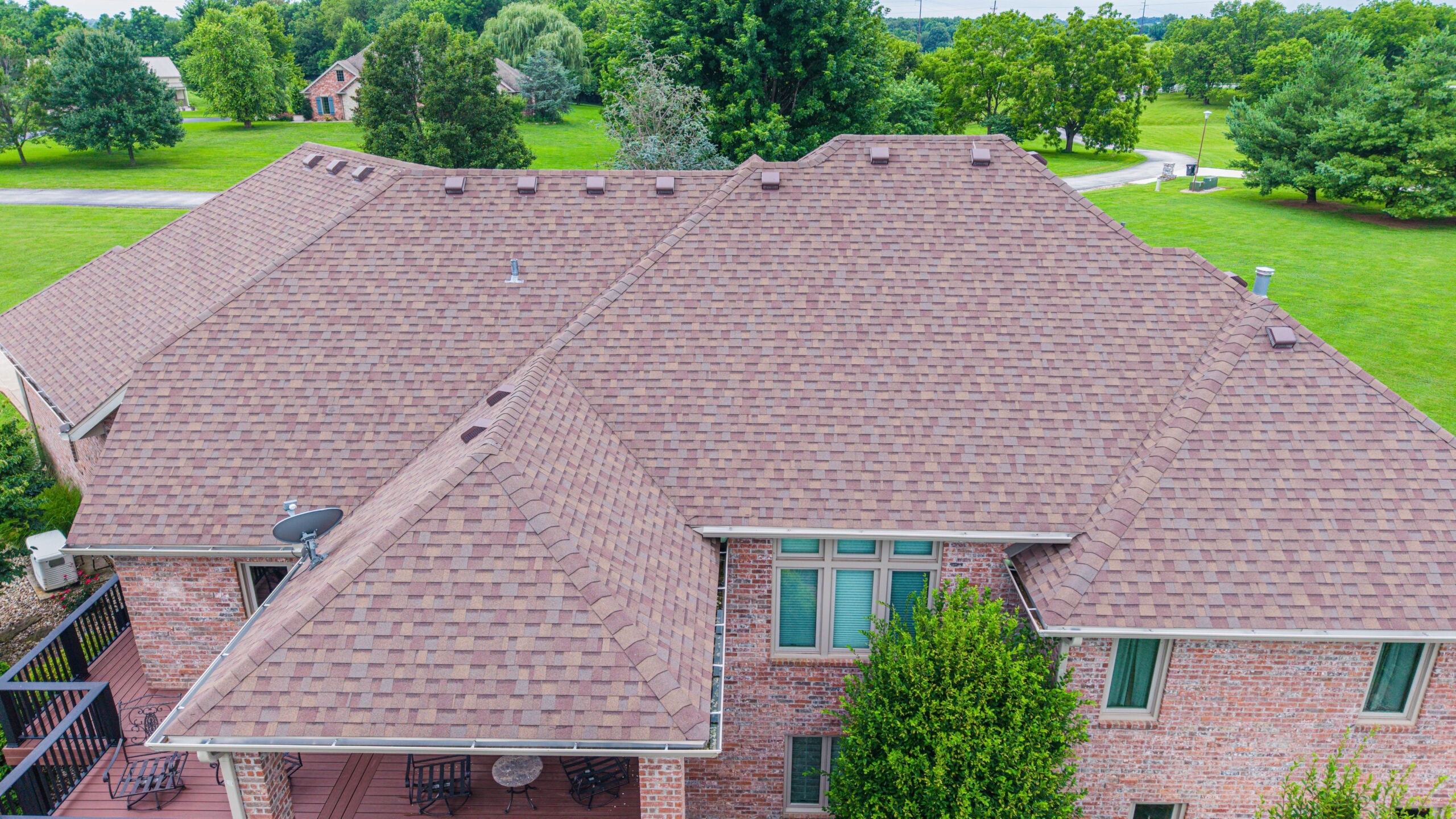 High-quality roofing installation by Midwest Roofing. Expert craftsmanship for durable, weather-resi.