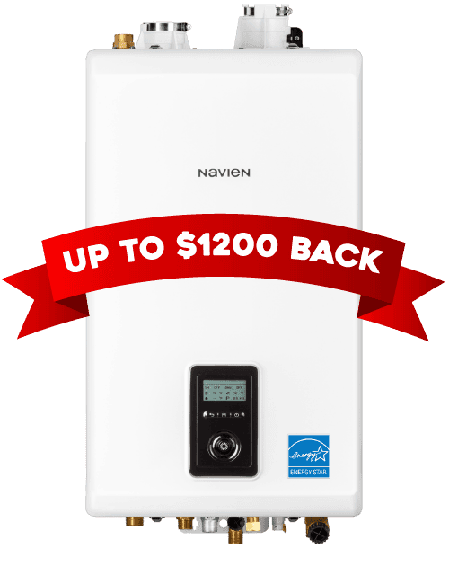 COMBI HEATER/WATER REBATE
