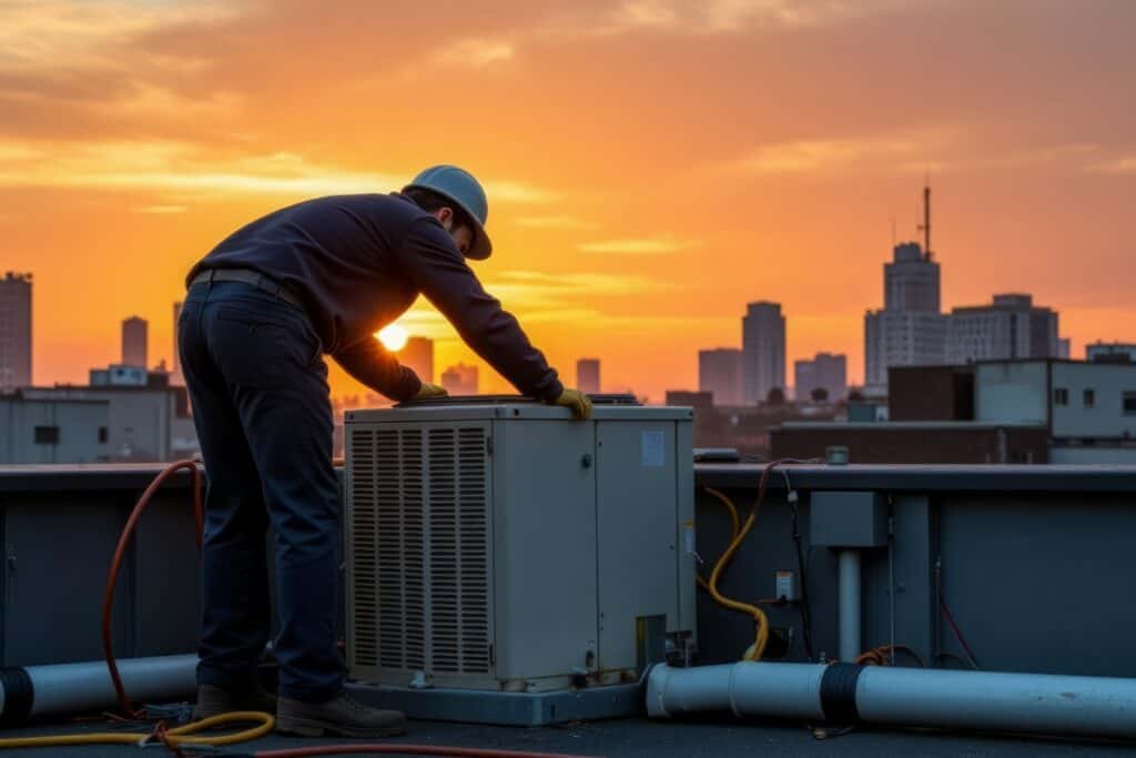 COMMERCIAL HVAC ROOFTOP