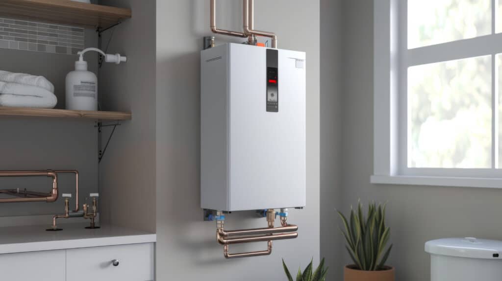 HIGH-EFFICIENCY TANKLESS WATER HEATERS