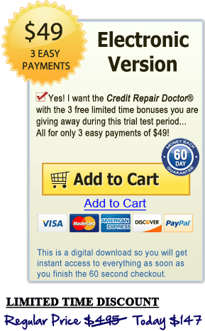 3 Payments of only $49 for a Limited Time