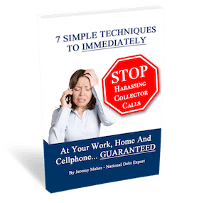 7 techniques Stop Harassing collector calls book cover