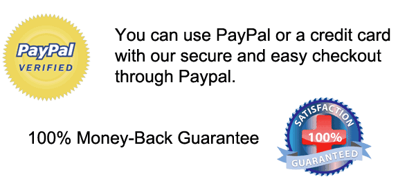 Easy Guarantee and PayPal Verified!