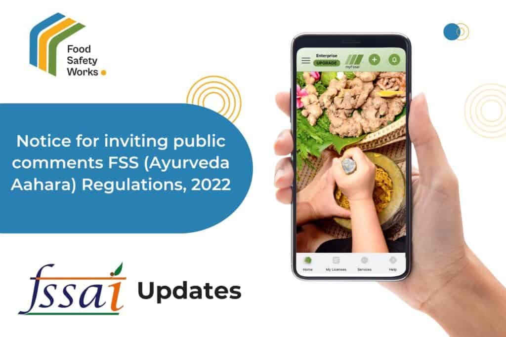Ayurveda Aahar FSS Regulations, 2022