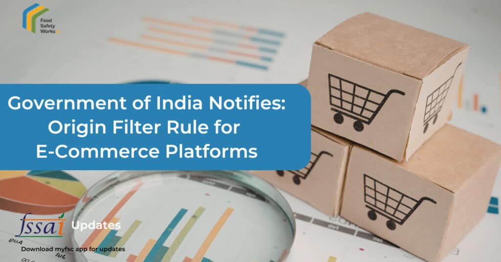 Government of India notifies the rule for E-commerce platform