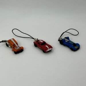 Hot Wheels 1:64 Diecast 3-Car Set – Vulture Blue Flames, Straight Pipes, Red Corvette Grand Sport