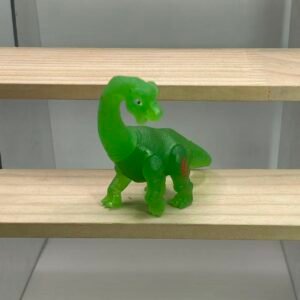 ZURU Smashers Dino Freeze - Translucent Green Brontosaurus Figure (Glued & Reinforced)