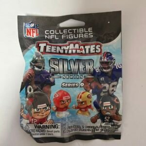 TeenyMates NFL Series 9 (2020) Blind Bag Pack - 2 Figures + Puzzle Pieces (Silver Pack)
