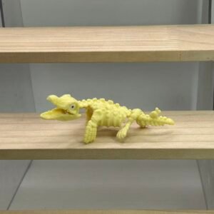 ZURU Smashers Dino Fossil - Skeletal Mosasaurus (Yellow) Figure (Glued & Reinforced)