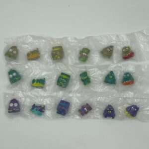 The Trash Pack Series 5 - Massive Lot of 18 Rare Figures Bundle (Spew Blue Cheese, Squashed Roach, Spittle Whistle, Sewer Pipe, Mucus Mite, Died Rice) - Vintage Moose Toys Loose Collectibles