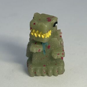 The Trash Pack Series 1 Special Edition Zombie Variant Mini Figure Ghoulish Glow In The Dark Gray Junkosaur