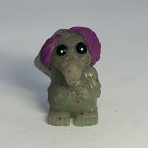 The Trash Pack Series 1 Special Edition Zombie Variant Mini Figure Ghoulish Glow In The Dark Gray Scaboon