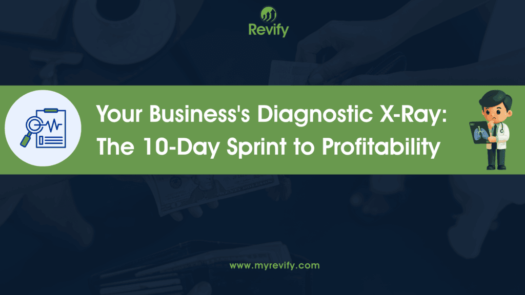 10-day diagnostic sprint X-ray for commercial operations, pinpointing the largest profit leaks in mid-market