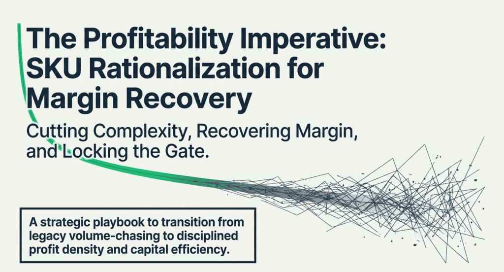 SKU Rationalization for Manufacturers & Distributors: Cut Complexity, Recover Margin 1 sku rationalization