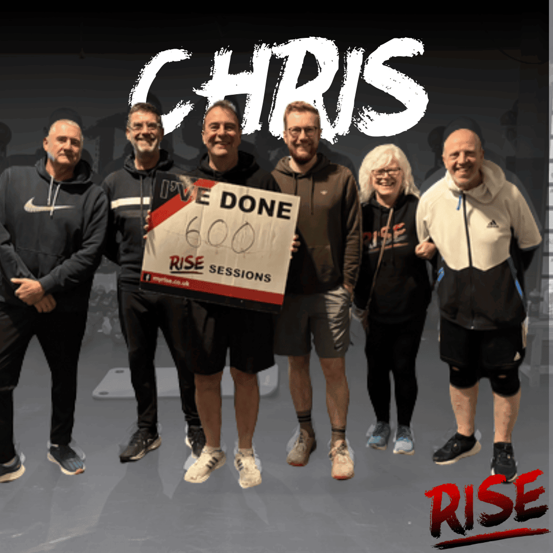 98lbs down (you read thar right) and in the shape of his life in his 60s - amazing work from Chris as he powers on through his 600th Session!